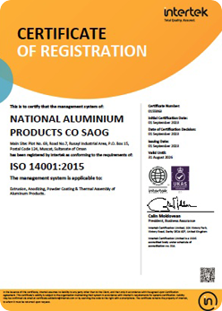 ISO 14001-2015 Valid Till Aug 2026-Issued 2023