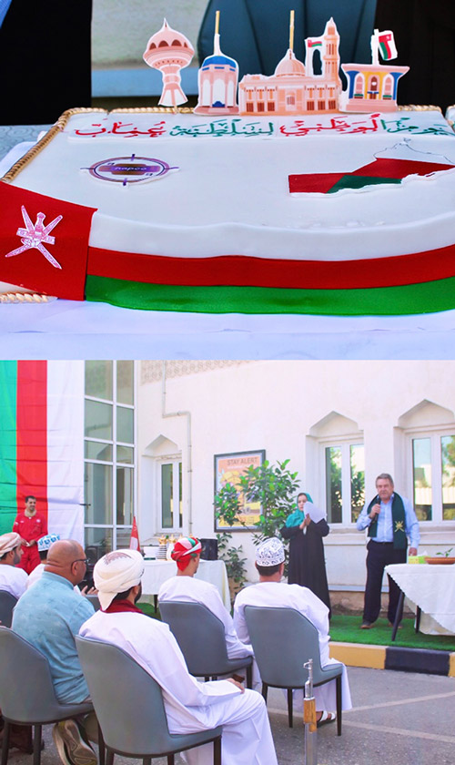 Congratulations on the National Day of the Sultanate of Oman