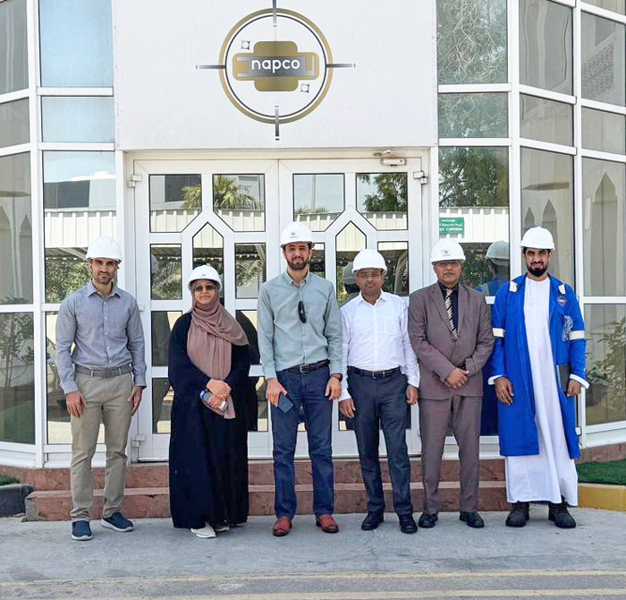 Nizwa University team visit to NAPCO
